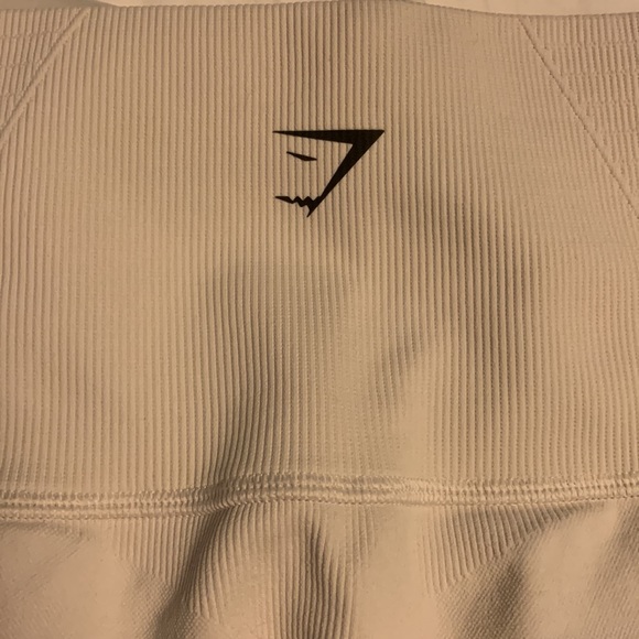 Gymshark energy seamless shorts in coconut white - Picture 2 of 7